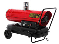 GeoTech IDH 3000 diesel heteluchtkanon 30 kW, indirect gestookt, detail 6