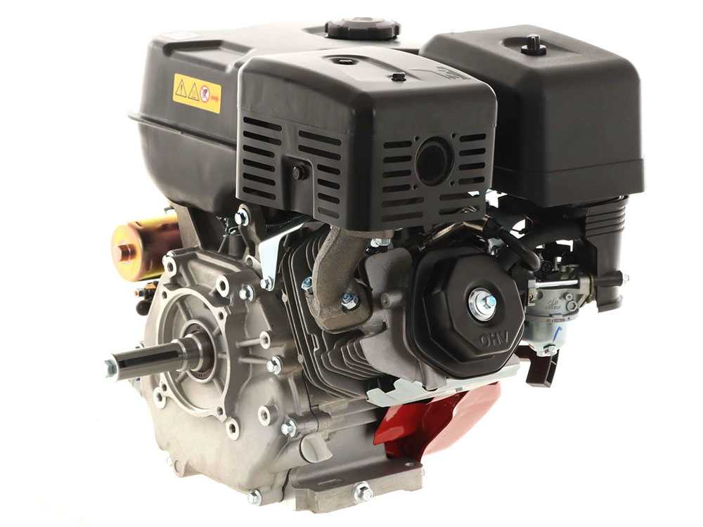 GeoTech Pro 420 cc benzinemotor met horizontale as, 12 pk, elektrische start, detail 6