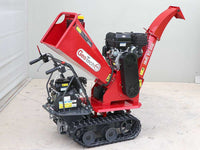 GeoTech Pro BMS155 BS benzine hakselaar, takken tot 90 mm, op rupsen, detail 6