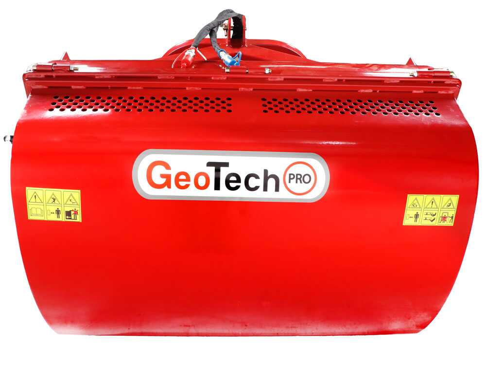 GeoTech Pro CFL120 klepelmaaier 120 cm, detail 6