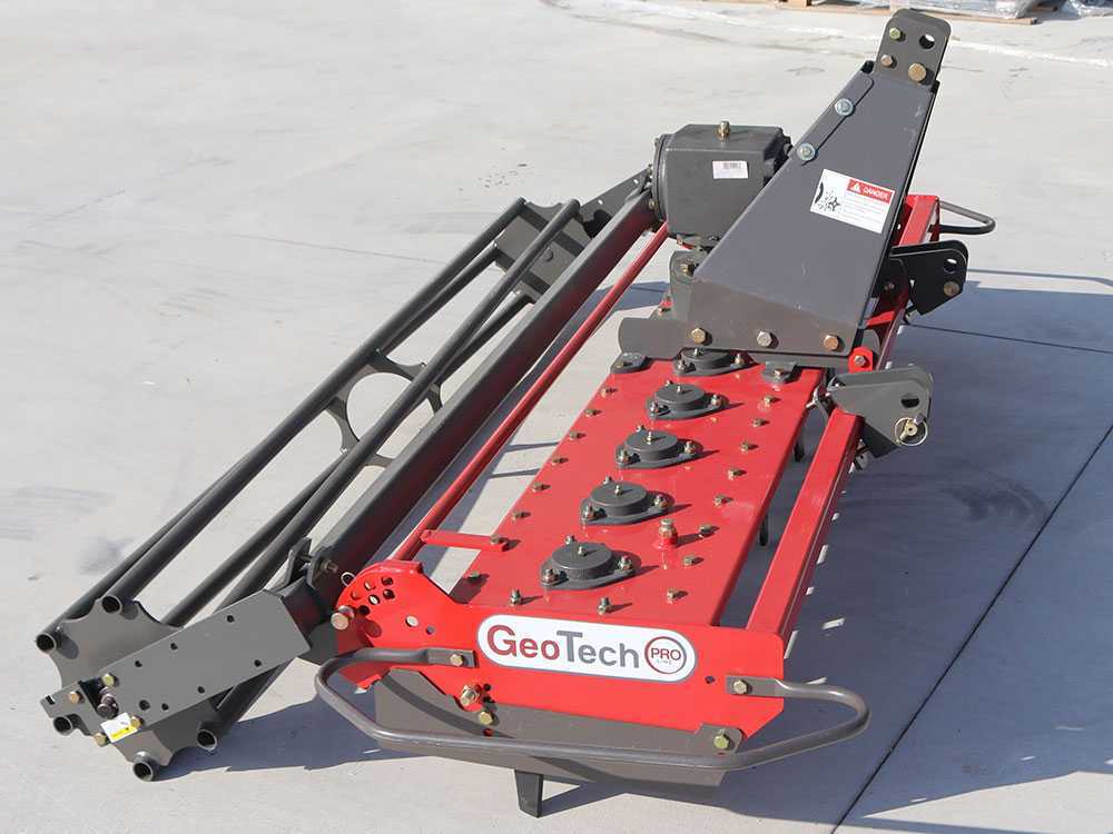 GeoTech Pro ER 210 rotorkopeg 210 cm, detail 6