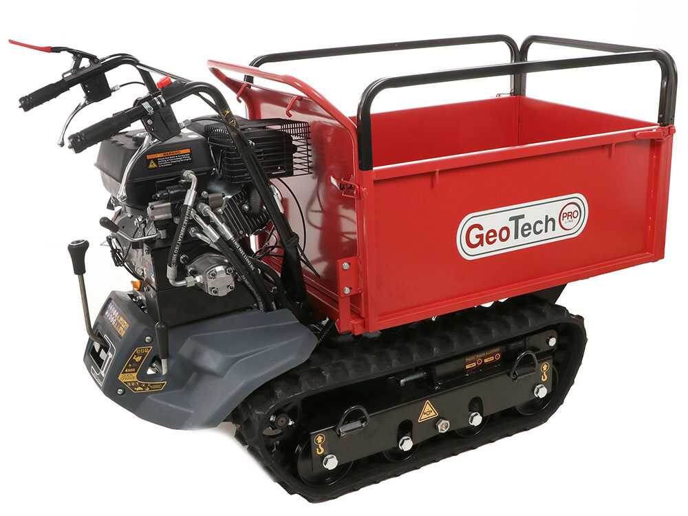 Rupsdumper laadvermogen 500 kg GeoTech Pro GeoPorter H-540E Hydro, detail 6