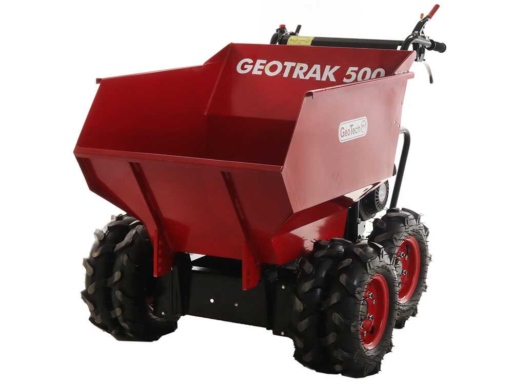 Motorkruiwagen laadvermogen 500 kg GeoTech Pro GEOTRAK 500, detail 5