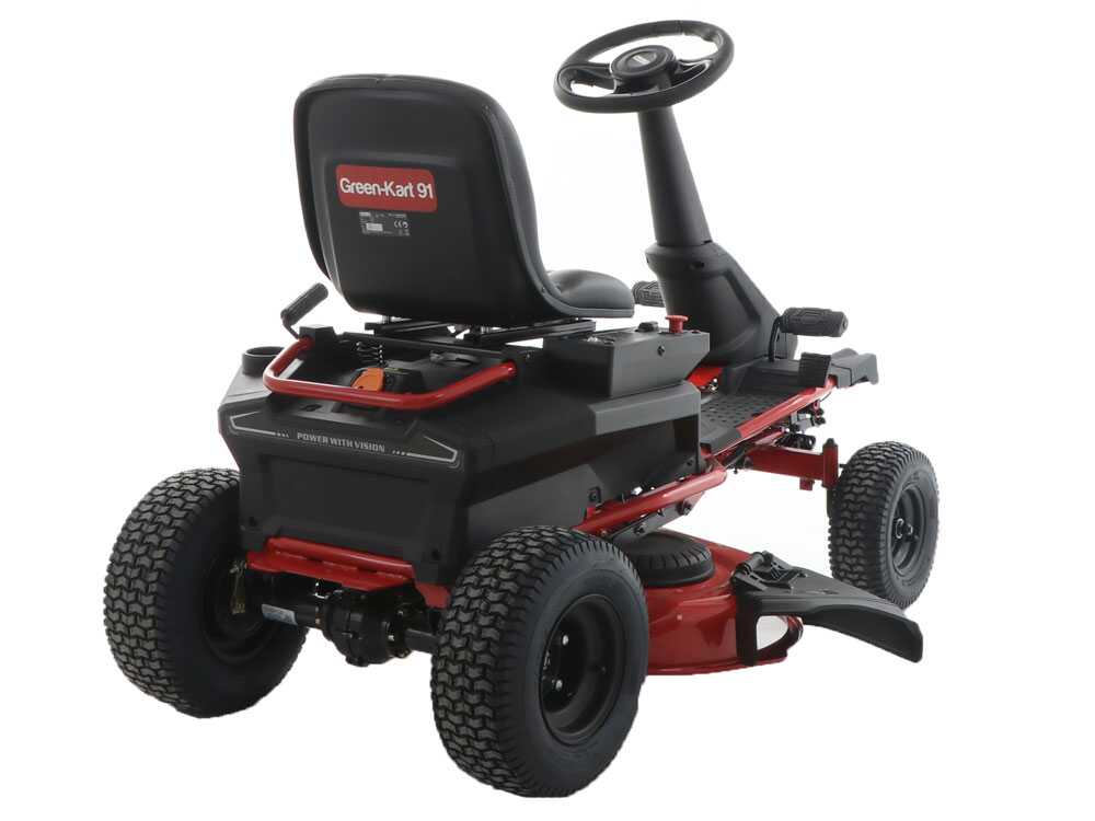 GeoTech Pro Green-Kart 91 accu-zitmaaier met zijuitworp 91 cm, automaat, detail 5