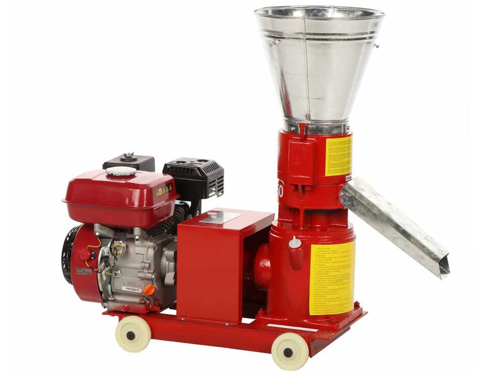 GeoTech Pro GWPM150 benzine pelletmachine, detail 5