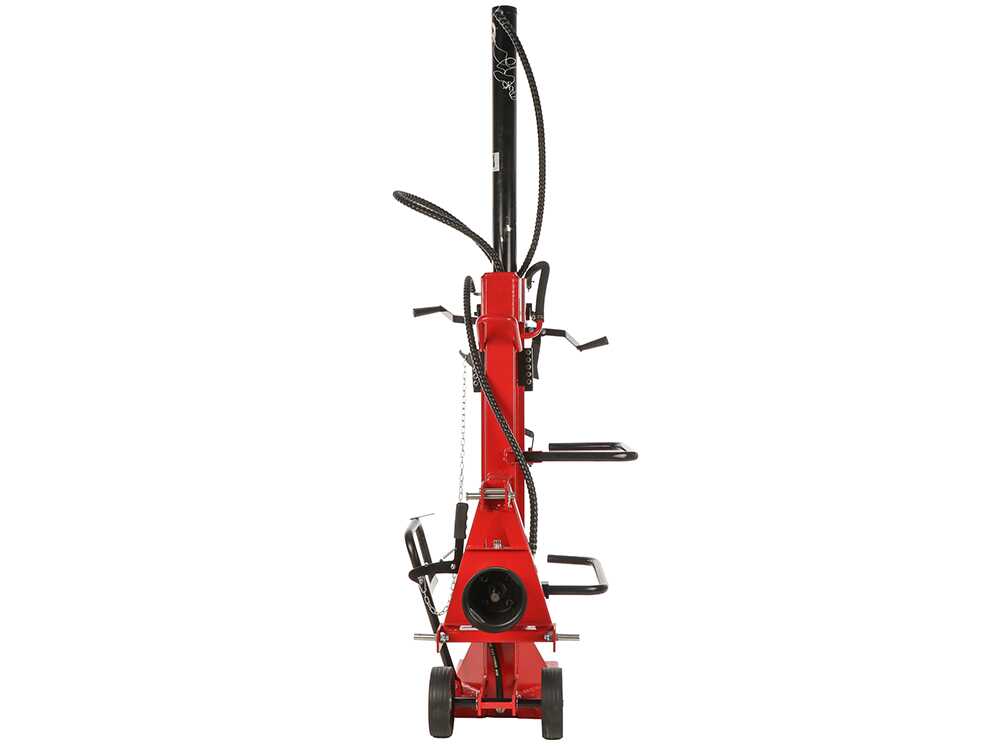 GeoTech Pro LSP 13-100 VT aftakas houtklover, 13 ton, verticaal, detail 5