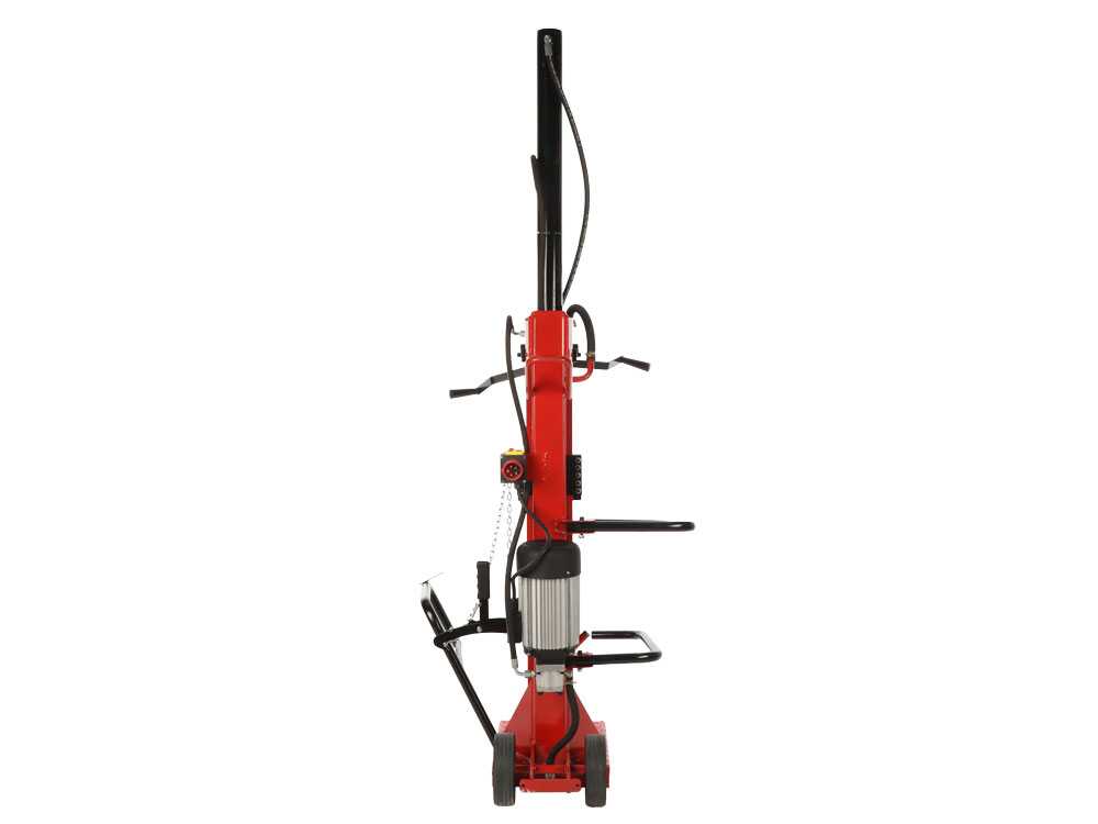 GeoTech Pro LSP14-100VE-3 elektrische houtklover, 14 ton, verticaal, detail 6