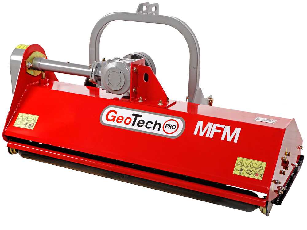 GeoTech Pro MFM-125 klepelmaaier 122 cm, detail 6