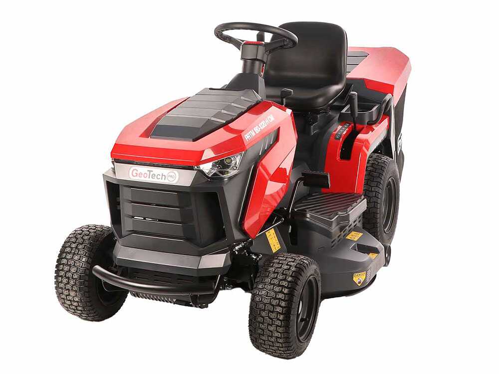 GeoTech Pro PRTM 180-1020 H-CM gazontractor met opvangbak 102 cm, hydrostaat, detail 5