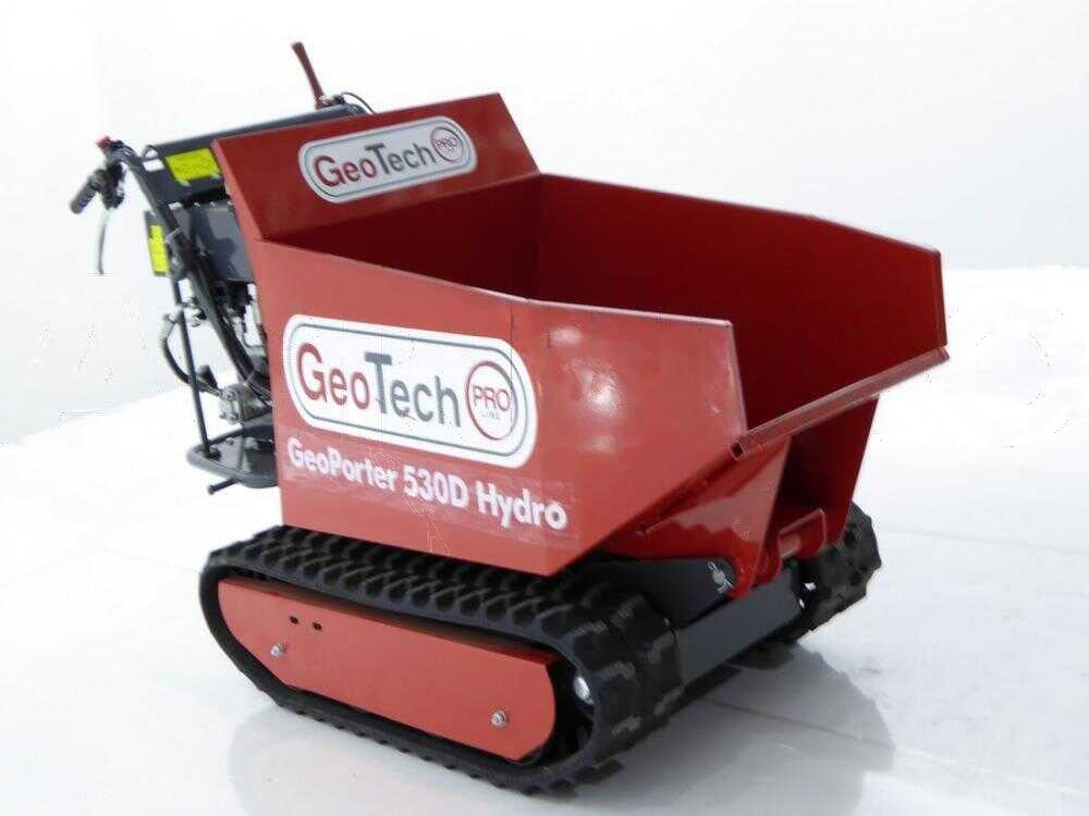 Rupsdumper laadvermogen 500 kg GeoTech Pro Minidumper GeoPorter 530D Hydro, detail 6