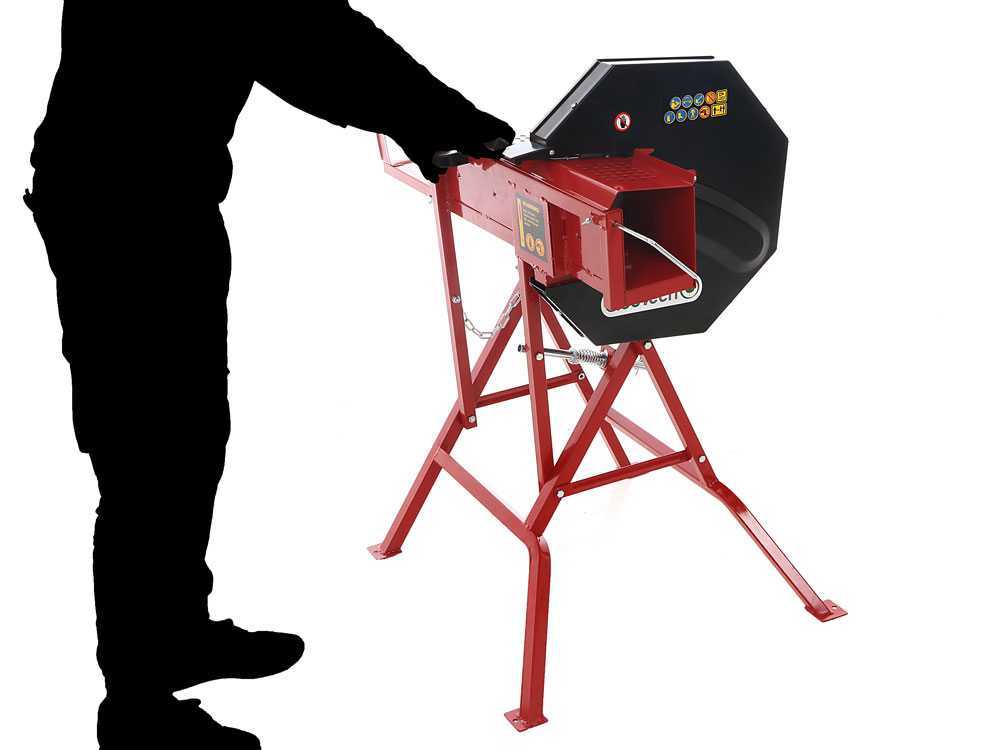 GeoTech SA 410 elektrische brandhoutzaag, 230 V, detail 6