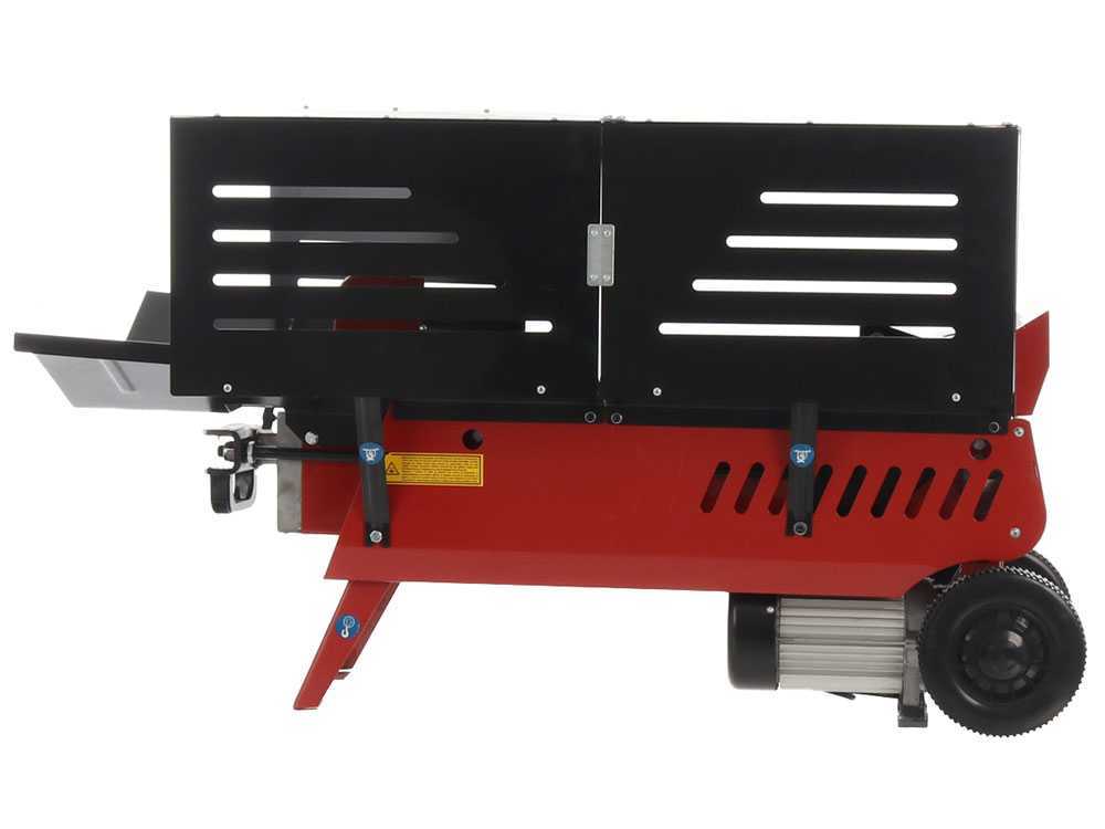 GeoTech SPHED 7.5 elektrische houtklover, 7 ton, horizontaal, detail 5