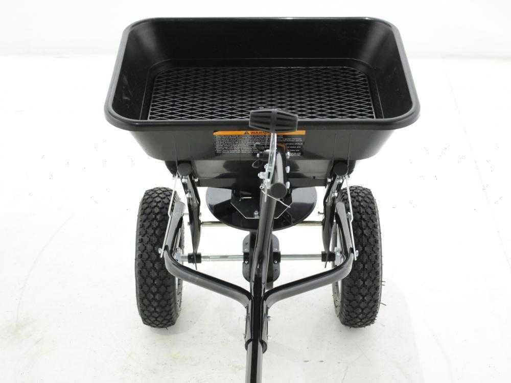 Getrokken strooiwagen voor zitmaaier GeoTech Riding-on Mowers, 29 liter, detail 6