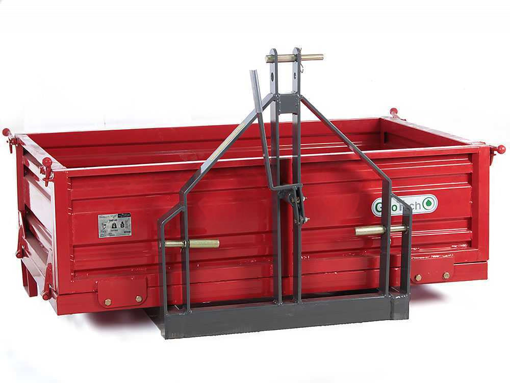 GeoTech TRP 140 transportbak voor de trekker, detail 6
