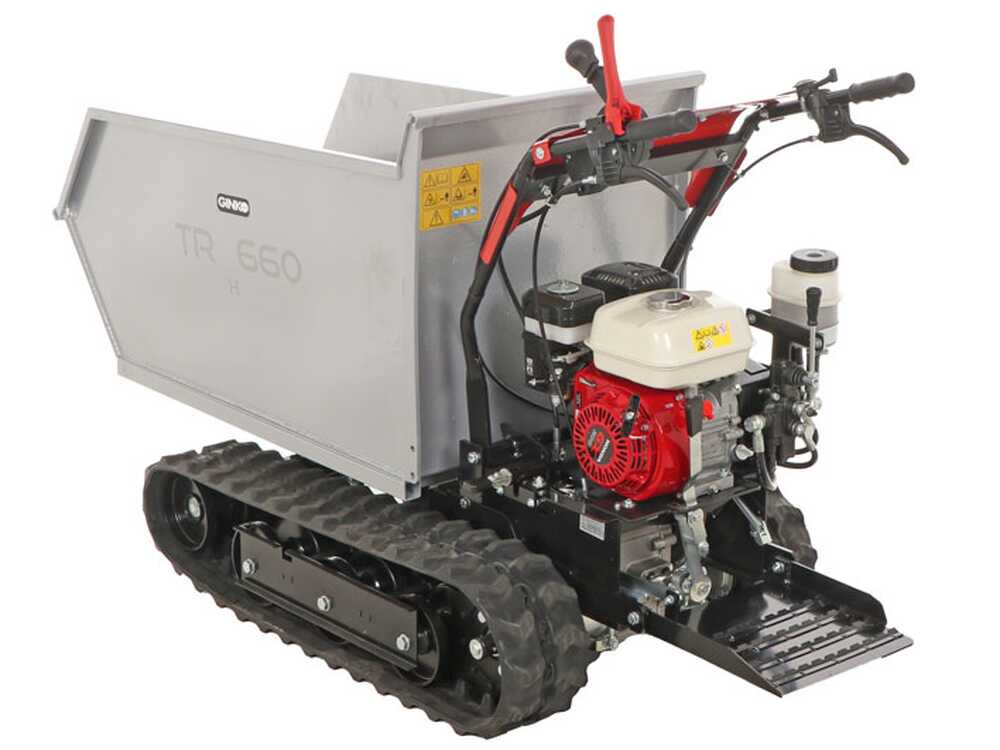 Rupsdumper laadvermogen 600 kg Ginko - MGM TR 660, motor Honda GX 200, detail 6