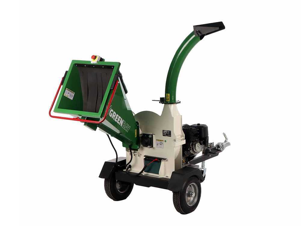 GreenBay GB-WDC 120 BSE benzine hakselaar, takken tot 90 mm, detail 5