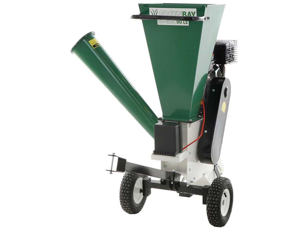 GreenBay GB-WDC 90 LE benzine hakselaar, takken tot 89 mm, detail 5