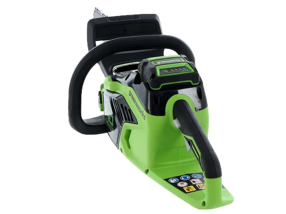 Greenworks GD40CS18 accu kettingzaag, zwaard 40 cm, 40 V zonder accu, detail 5