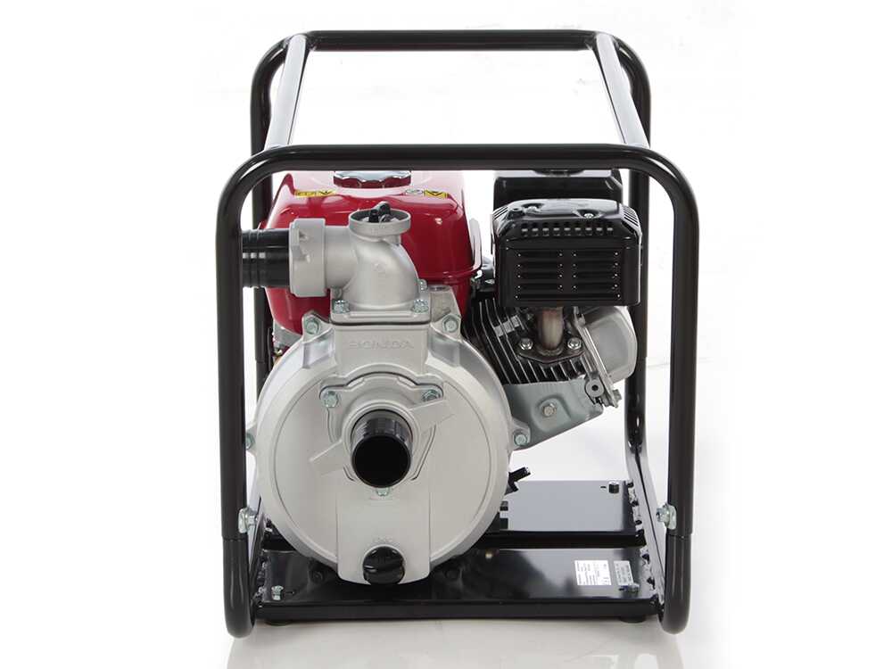 Honda WH20XT benzine motorpomp, aansluiting 50 mm, detail 6