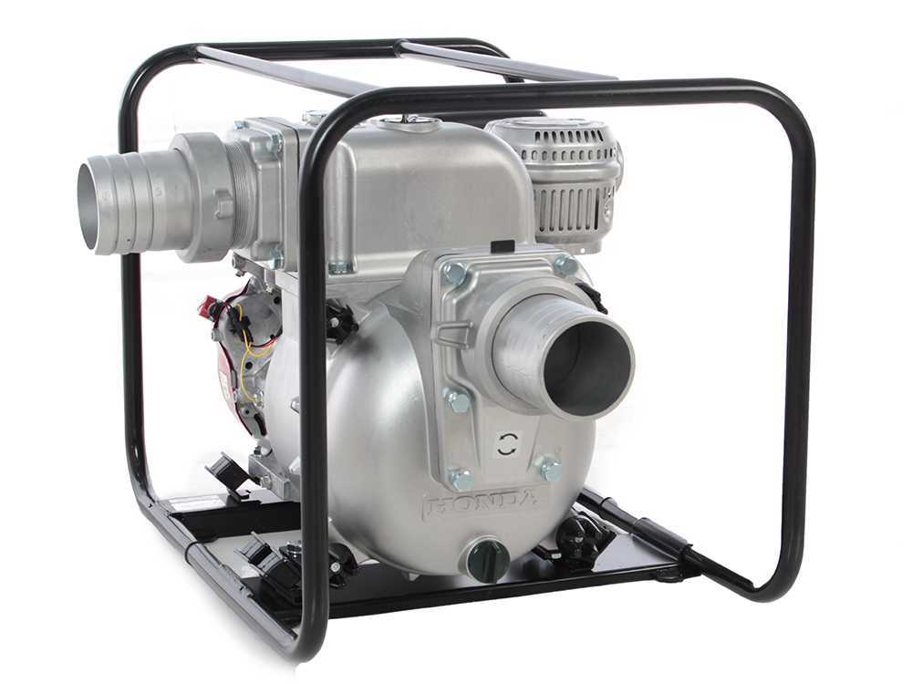 Honda WT 40 benzine motorpomp voor vuil water, aansluiting 100 mm, detail 6