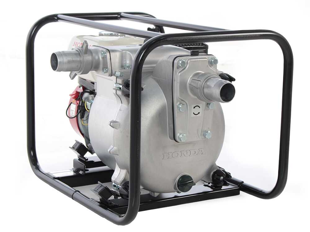 Honda WT20 benzine motorpomp voor vuil water, aansluiting 50 mm, detail 6