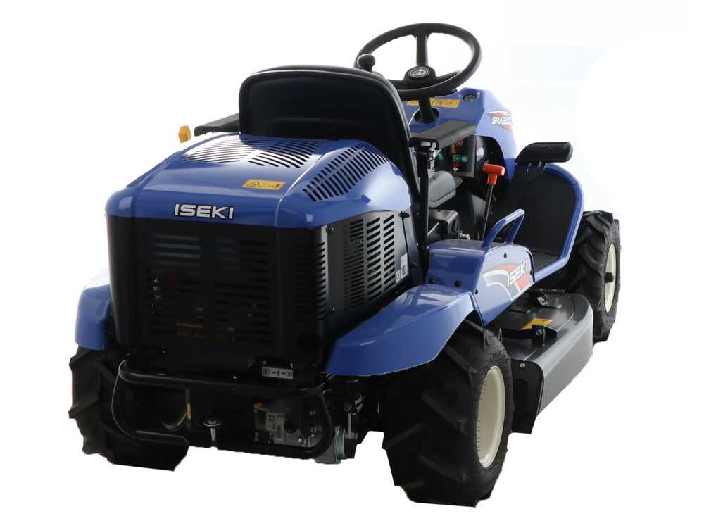 Iseki SRA 950A 2WD zitklepelmaaier 95 cm, hydrostaat, detail 5