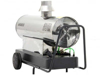 ITM ANTARES 25 INOX diesel heteluchtkanon 25 kW, indirect gestookt, detail 6