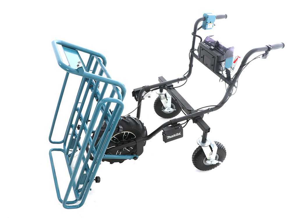 Accu motorkruiwagen laadvermogen 130 kg Makita DCU180, zonder accu (K503923), detail 6