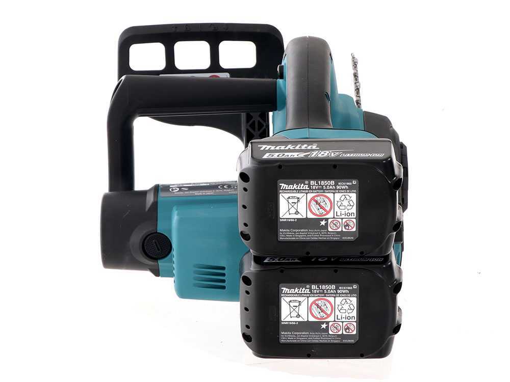 Makita DUC252Z accu kettingzaag, zwaard 25 cm, 36 V 5 Ah zonder accu, detail 6