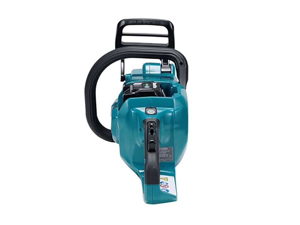 Makita XGT UC025G accu kettingzaag, zwaard 35 cm, 40 V 5 Ah, detail 5