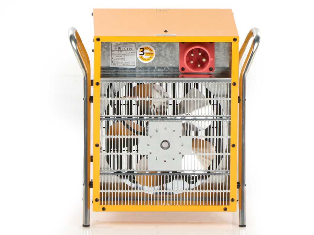 Master B 9IT elektrische heteluchtkanon 9 kW, 400 V, detail 6
