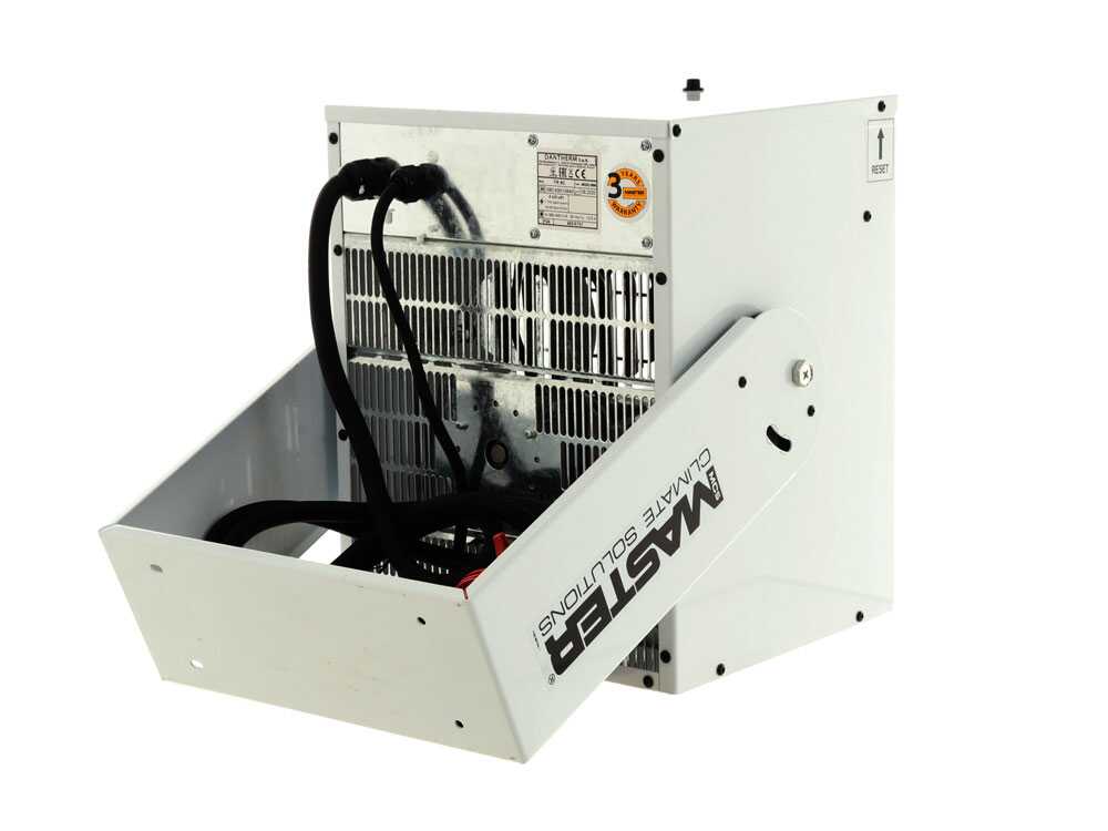 Master TR 9D elektrische heteluchtkanon 9 kW, 400 V, met afstandsbediening, detail 6