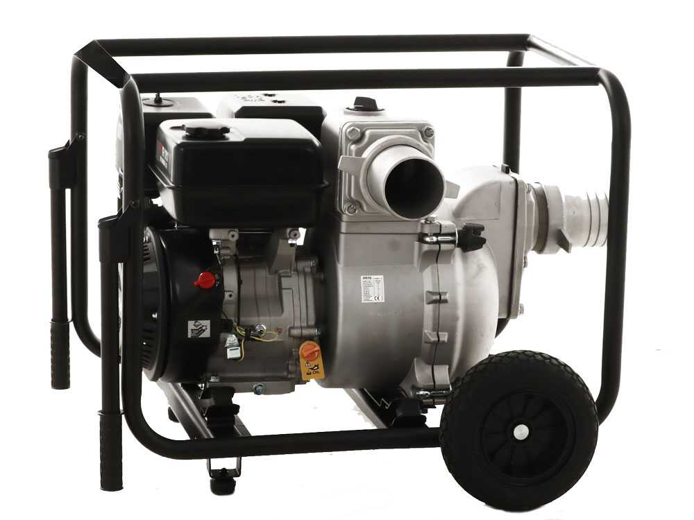 Rato RT100NB26 benzine motorpomp voor vuil water, detail 5