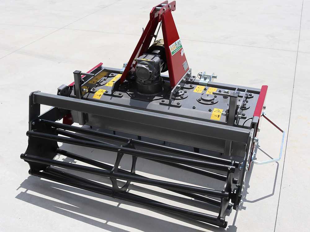 AgriEuro TOP-LINE RF130 rotorkopeg 130 cm, lichte serie, kooirol, detail 6