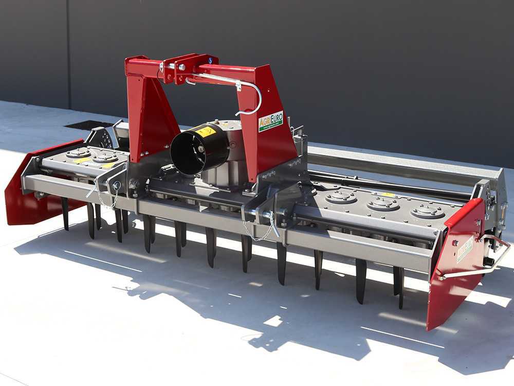 AgriEuro TOP-LINE RF250 rotorkopeg 250 cm, zware serie, kooirol, detail 6