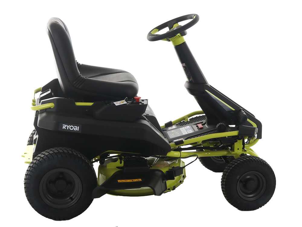 Ryobi RY48RM76A accu-zitmaaier met zijuitworp 76 cm, automaat, detail 5