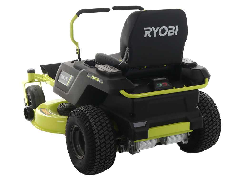 Ryobi ZTR480ex accu-zero-turn zitmaaier 107 cm, automaat, detail 5