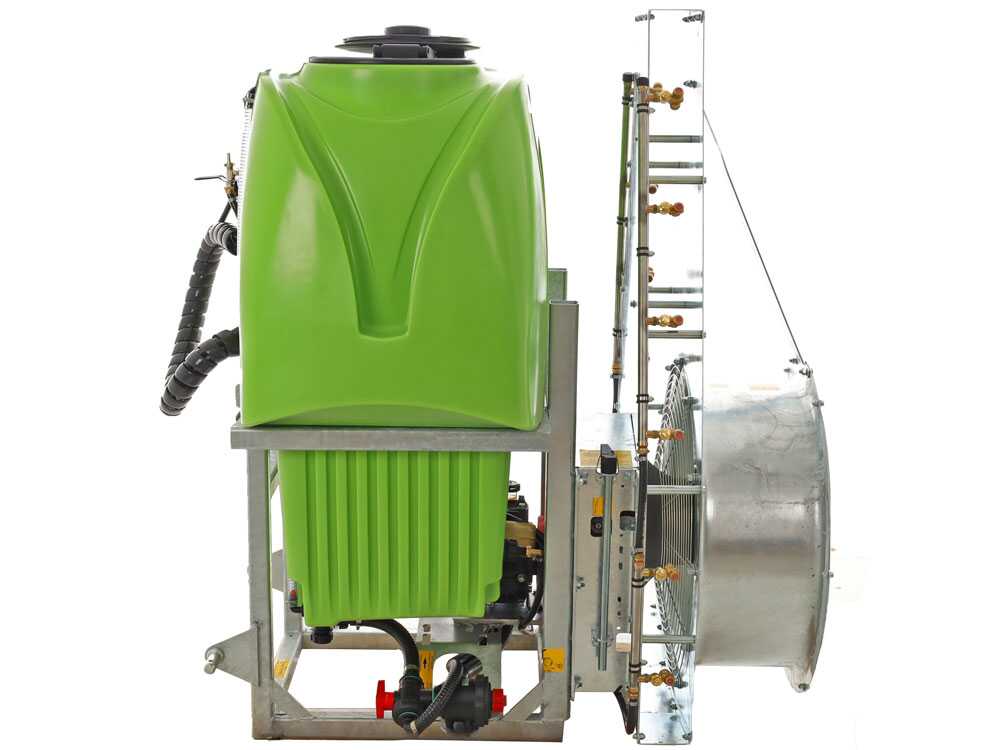 Seven Italy 600 nevelspuit met toren, 600 liter, pomp APS 71, detail 6