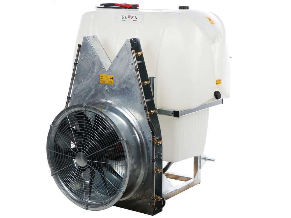 Seven Italy 600 verticale nevelspuit, 600 liter, pomp APS 71, detail 6