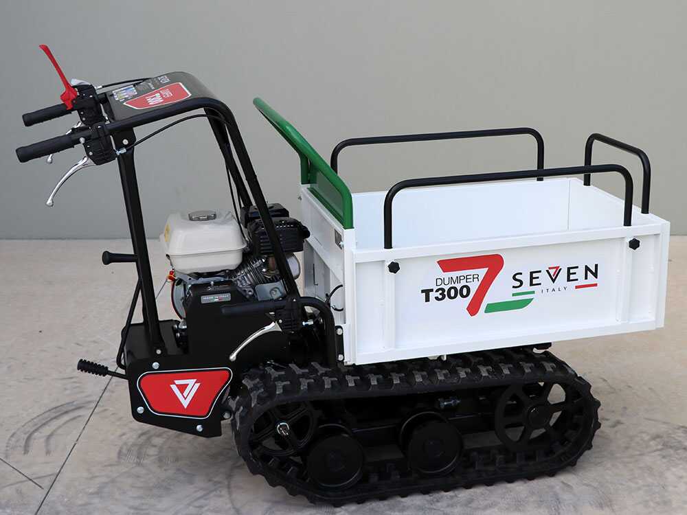 Rupsdumper laadvermogen 300 kg Seven Italy T300 GX, detail 6