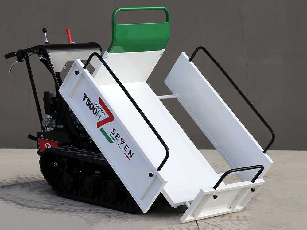 Rupsdumper laadvermogen 500 kg Seven Italy T500H GX-E, detail 6