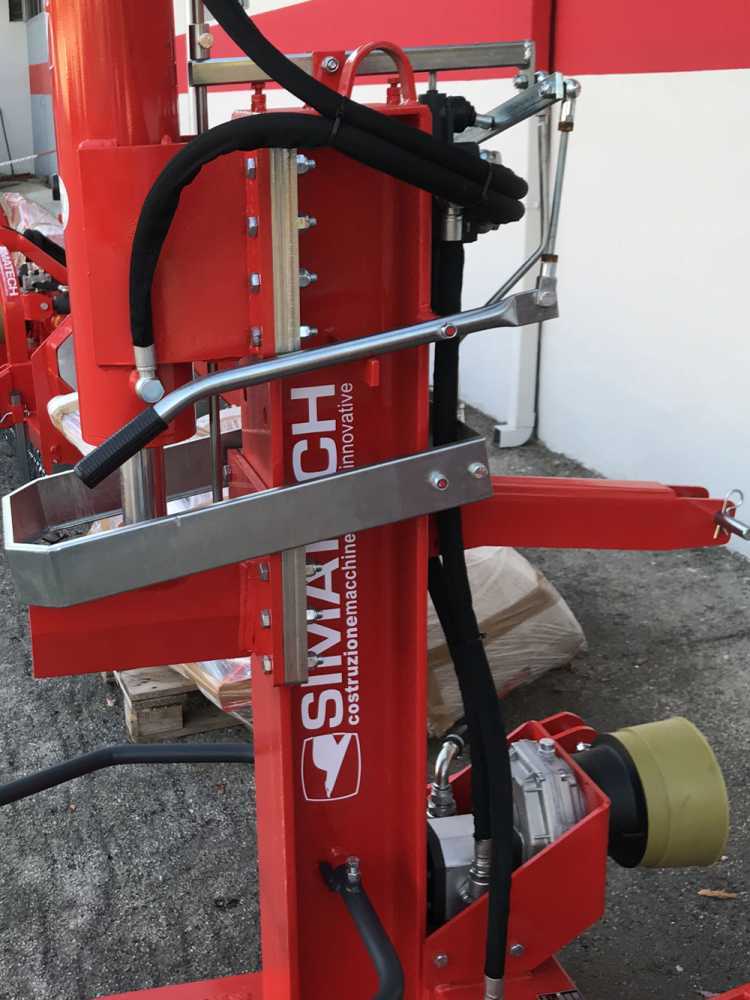 Simatech 35 aftakas houtklover, 35 ton, verticaal, slag 800 mm, automatische retour, detail 6