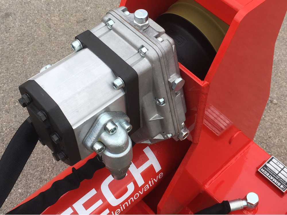 Simatech S350 aftakas houtklover, 35 ton, horizontaal, slag 800 mm, detail 6