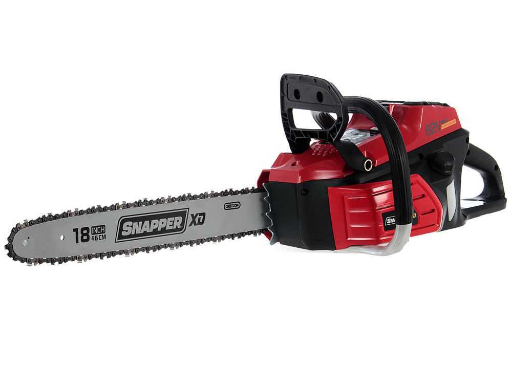 Snapper SXDCS82 accu kettingzaag, zwaard 46 cm, 82 V 2 Ah, detail 6