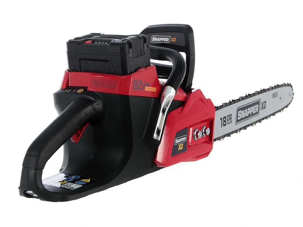 Snapper SXDCS82 accu kettingzaag, zwaard 46 cm, 82 V 4 Ah, detail 6