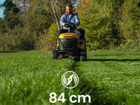 Stiga Estate 384e accu-gazontractor met opvangbak 84 cm, automaat (K612215), detail 6