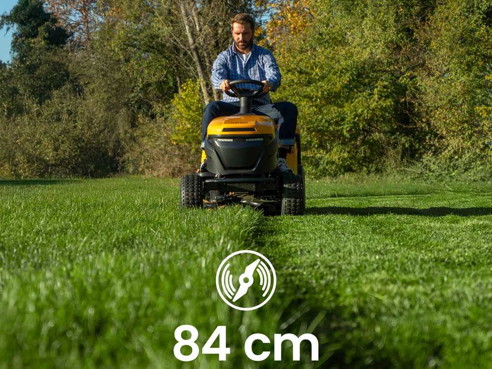 Stiga Estate 384e accu-gazontractor met opvangbak 84 cm, automaat (K612216), detail 6
