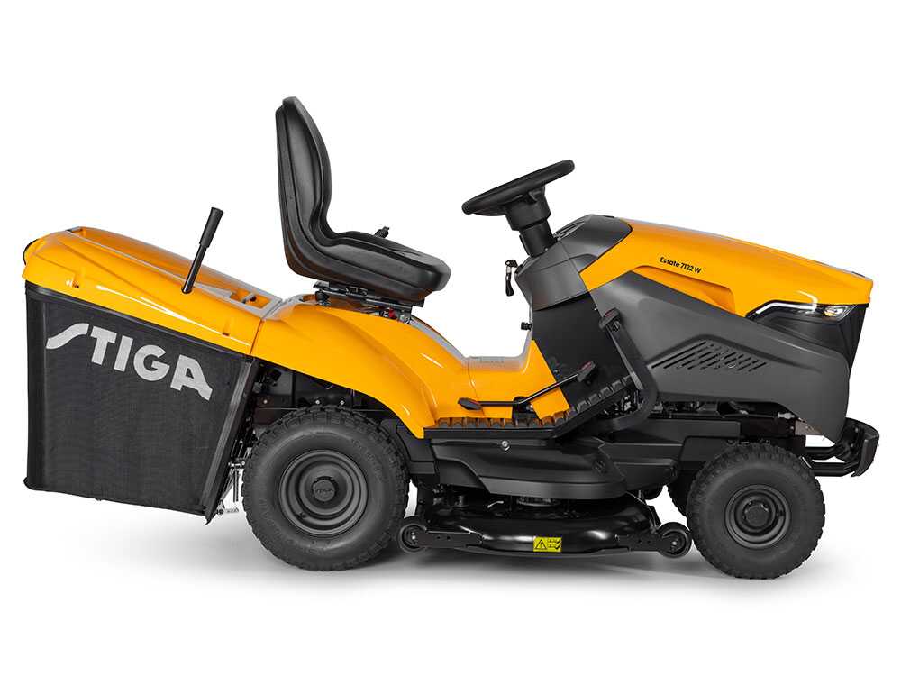 Stiga Estate 7122 W gazontractor met opvangbak 122 cm, hydrostaat, detail 6