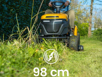 Stiga Tornado 398e accu-zitmaaier met zijuitworp 98 cm, automaat (K612219), detail 6