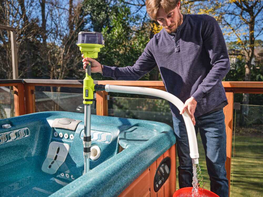 Ryobi Sewage dompelpomp voor schoon water, 2 Ah zonder accu, detail 6